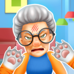 Cat vs Gran Prank Game Premium Mod Apk 0.13