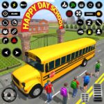 School Bus Coach Driver Games Unlimited Money Mod Apk 2.5