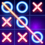 Tic Tac Toe 2 Player XO Glow Unlimited Money Mod Apk 1.0.26