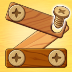 Woodle – Wood Screw Puzzle Unlimited Money Mod Apk 1.46.0