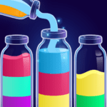 Magic Sort Water Color Puzzle Unlimited Money Mod Apk 1.15.0