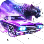 Cars Transport Coloring Games Unlimited Money Mod Apk 1.0.47