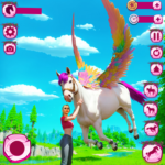 My Flying Unicorn Horse Game Premium Mod Apk 1.44
