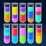 SortPuz 3D Water Color Sort Unlimited Money Mod Apk 3.981